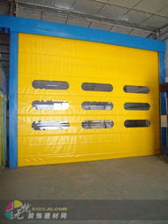 北京建材市场新宠 电动堆积门助力建筑材料销售升级